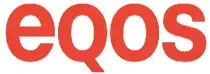 EQOS Unternehmenslogo: Moderner, kleingeschriebener Schriftzug „eqos“ in kräftigem Orange auf weißem Hintergrund.